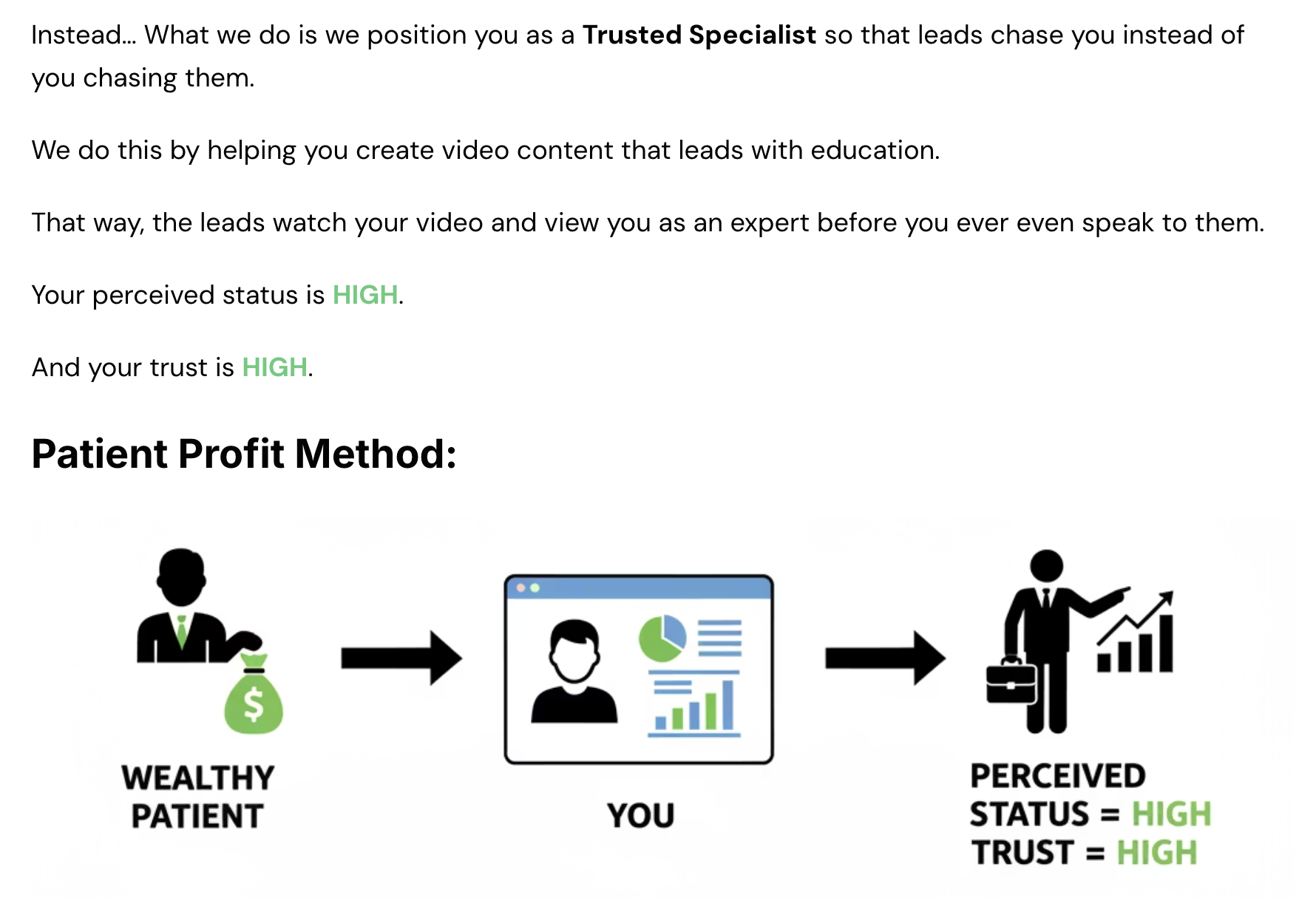Local Legend System method: qualified homeowners view you as a high-status trusted specialist